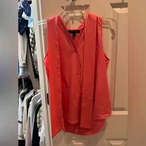 Banana Republic Vibrant Coral Blouse